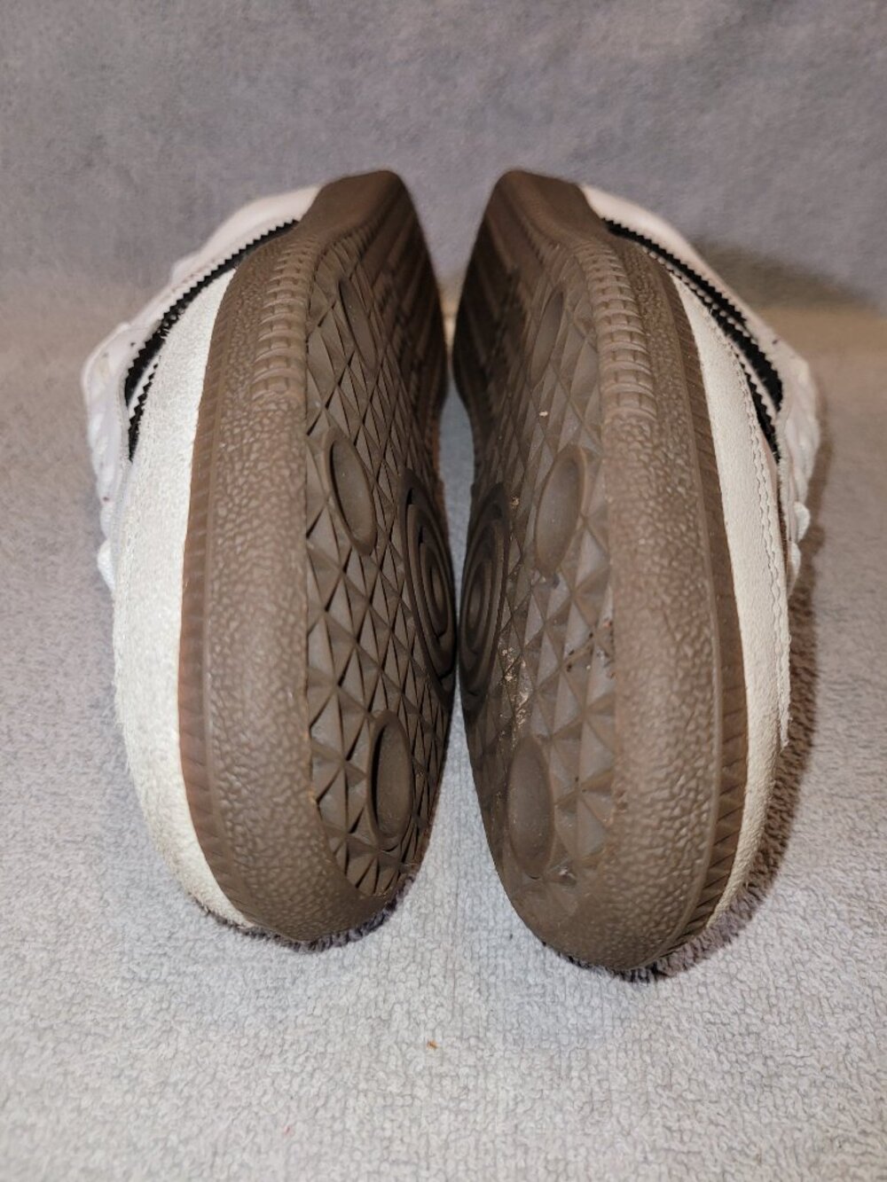 Adidas Samba OG J IE3675 Youth Size 7 White Black Brown Gum Sole Sneakers - Picture 12 of 14